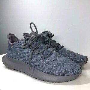 Adidas  Tubular Shadow J ‘Grey’‎ Silver Metallic Sneakers Size 7.5